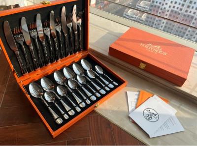 wholesale quality hermes cutlery set for 6 persons